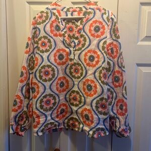 Boden Multicolor Floral Women's Blouse